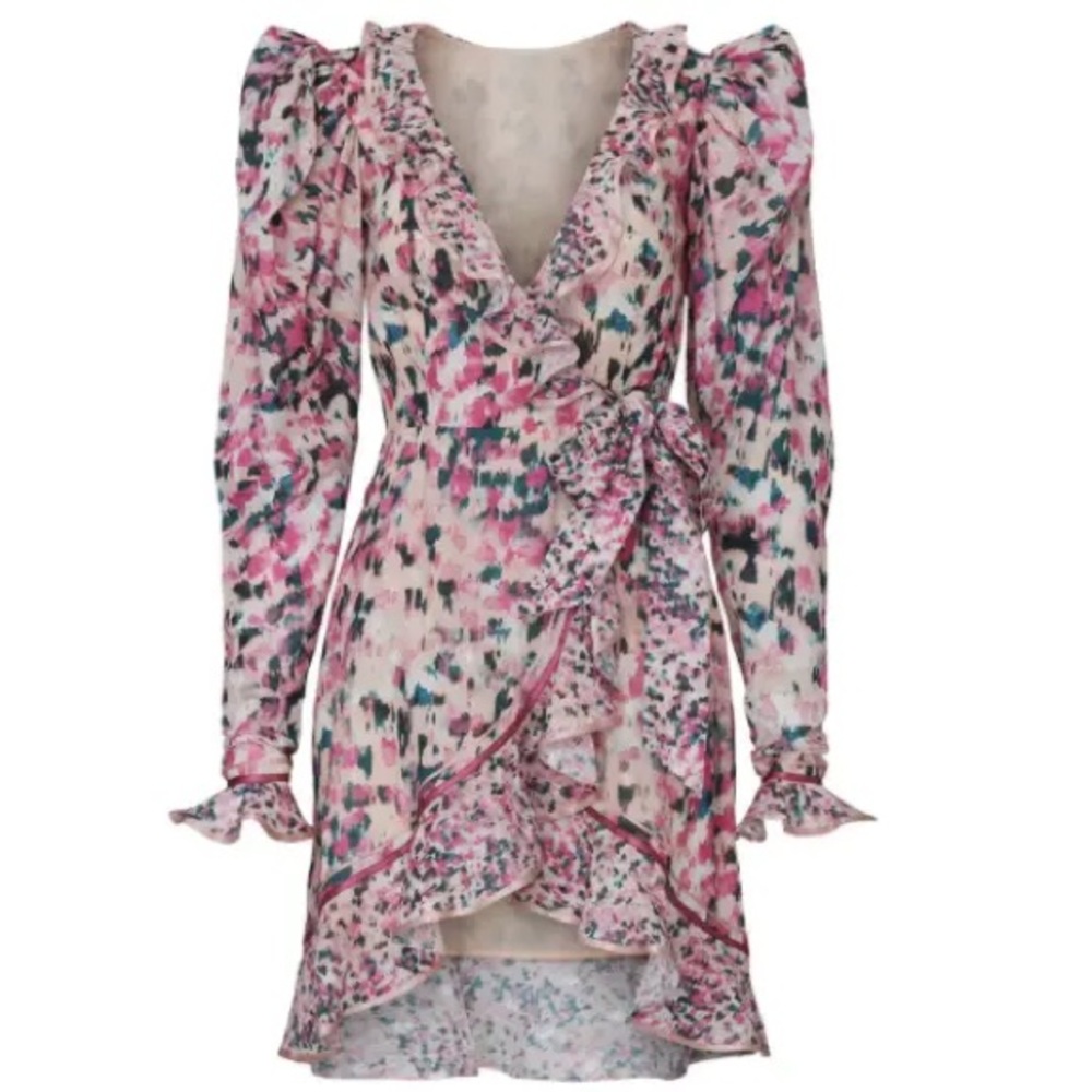 Rococo Sand Mimi Ruffle Wrap Dress - Picture 7 of 16